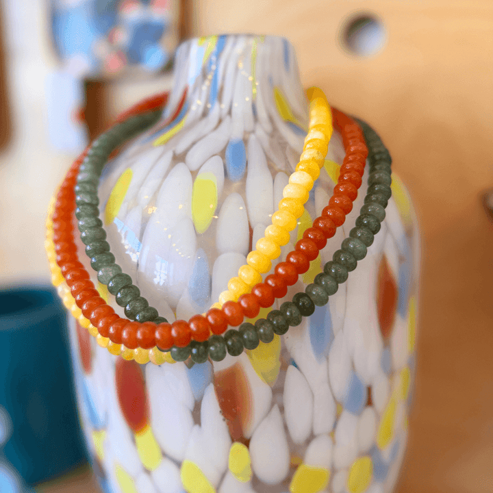 Rainbow Beaded Necklaces