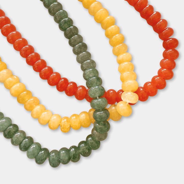 Rainbow Beaded Necklaces