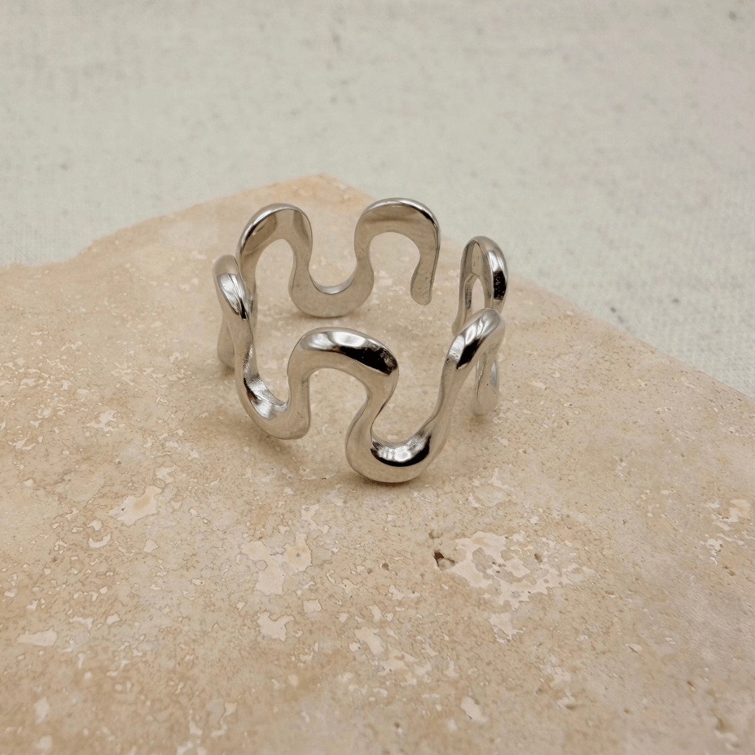 Statement Wave Rings