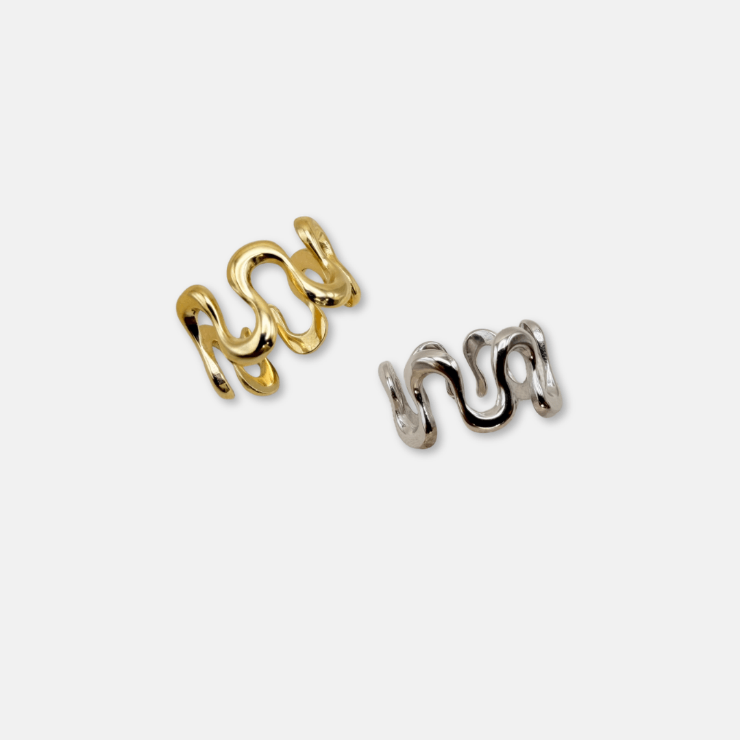 Statement Wave Rings