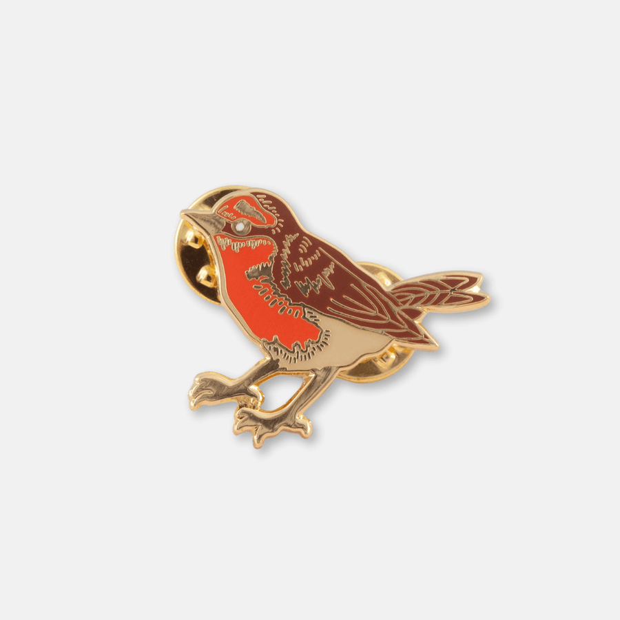 Robin Pin Stan Robin Enamel Pin – BAM Store + Space