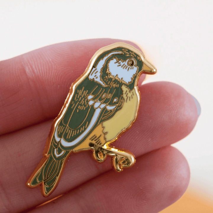 Coal Tit Enamel Pin