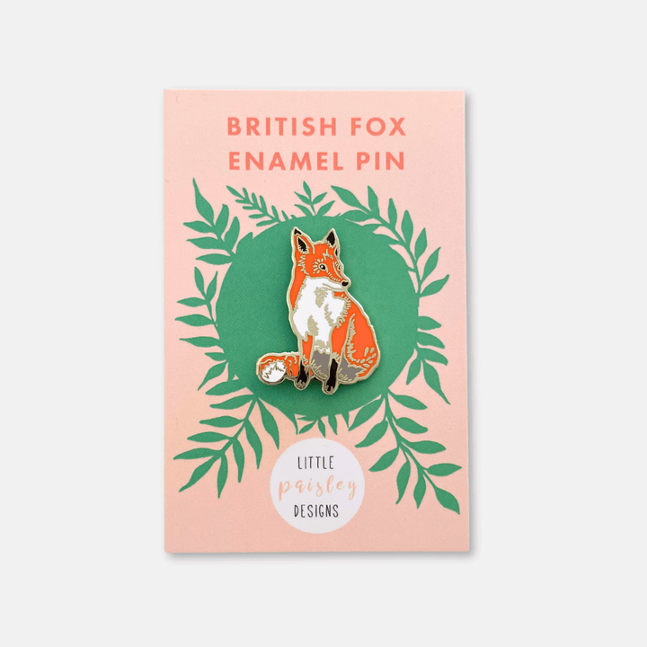 Fox Enamel Pin