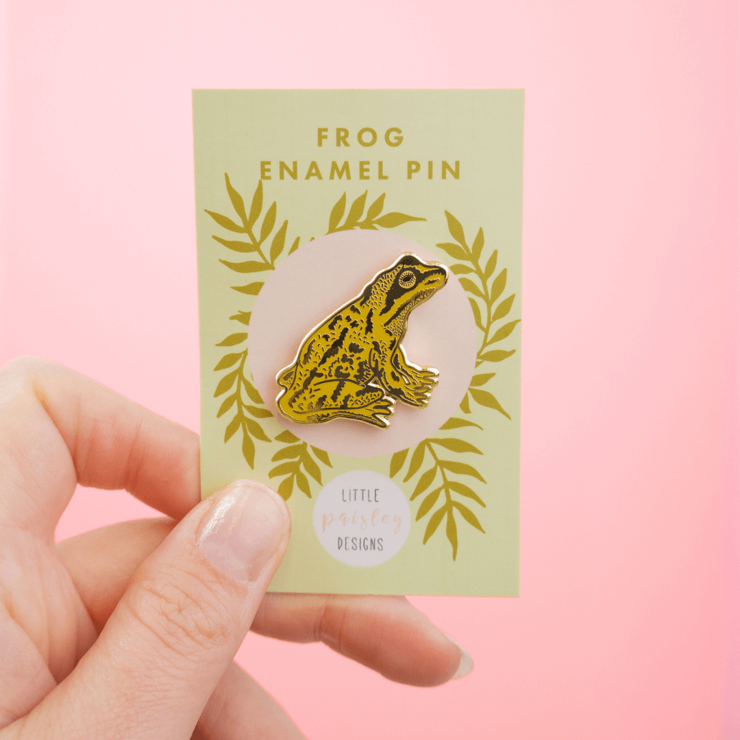 Frog Enamel Pin