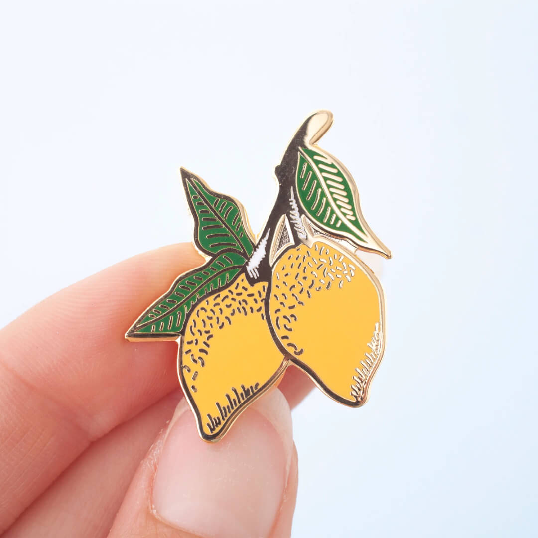 Lemon Enamel Pin