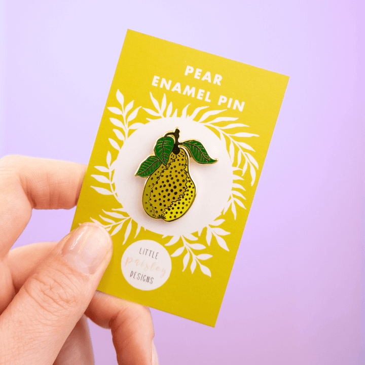 Pear Enamel Pin