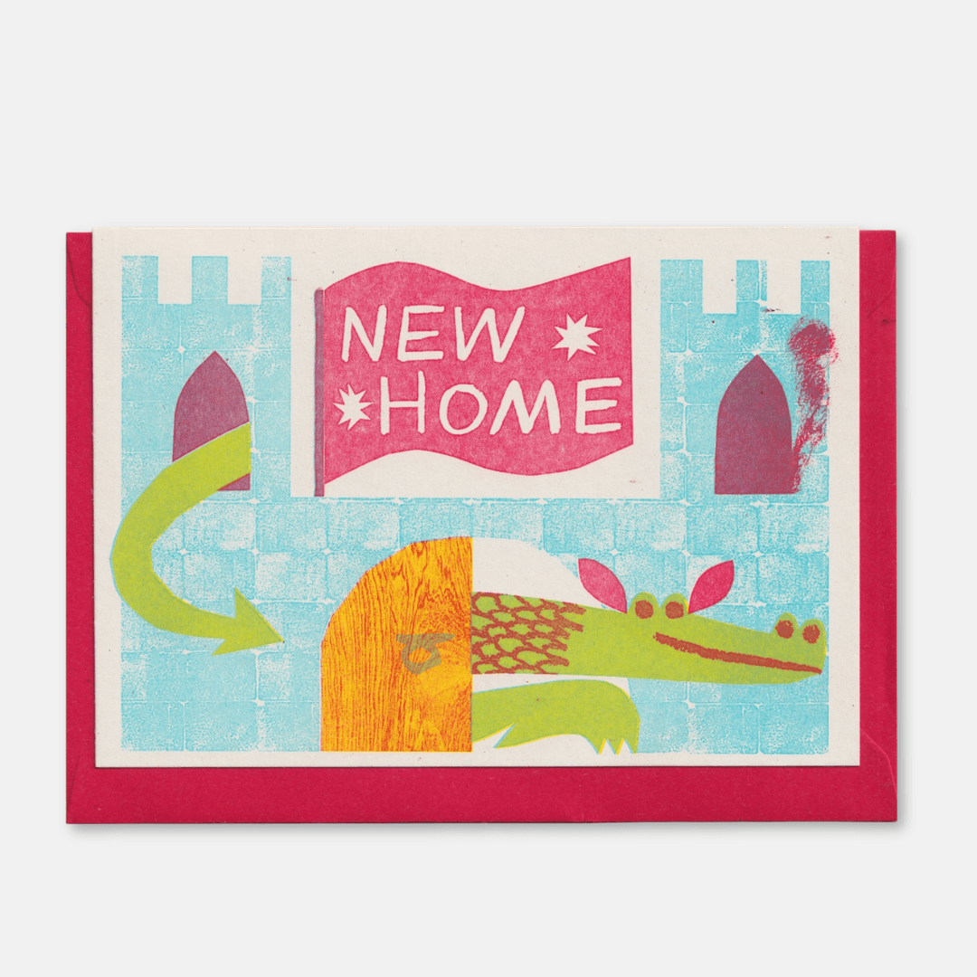 New Home Dragon Greetings Card