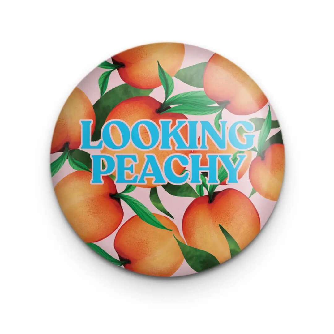 Looking Peachy Pocket Mirror