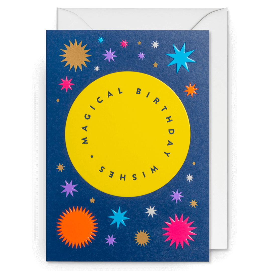 Magical Birthday Wishes Greetings Card