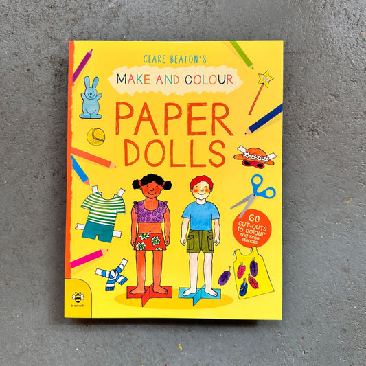 Make and Colour Paper Dolls