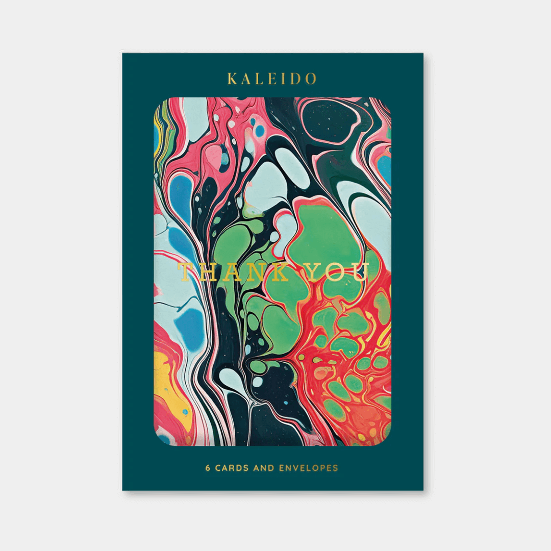 Marbled Thank You Card 6 Pack