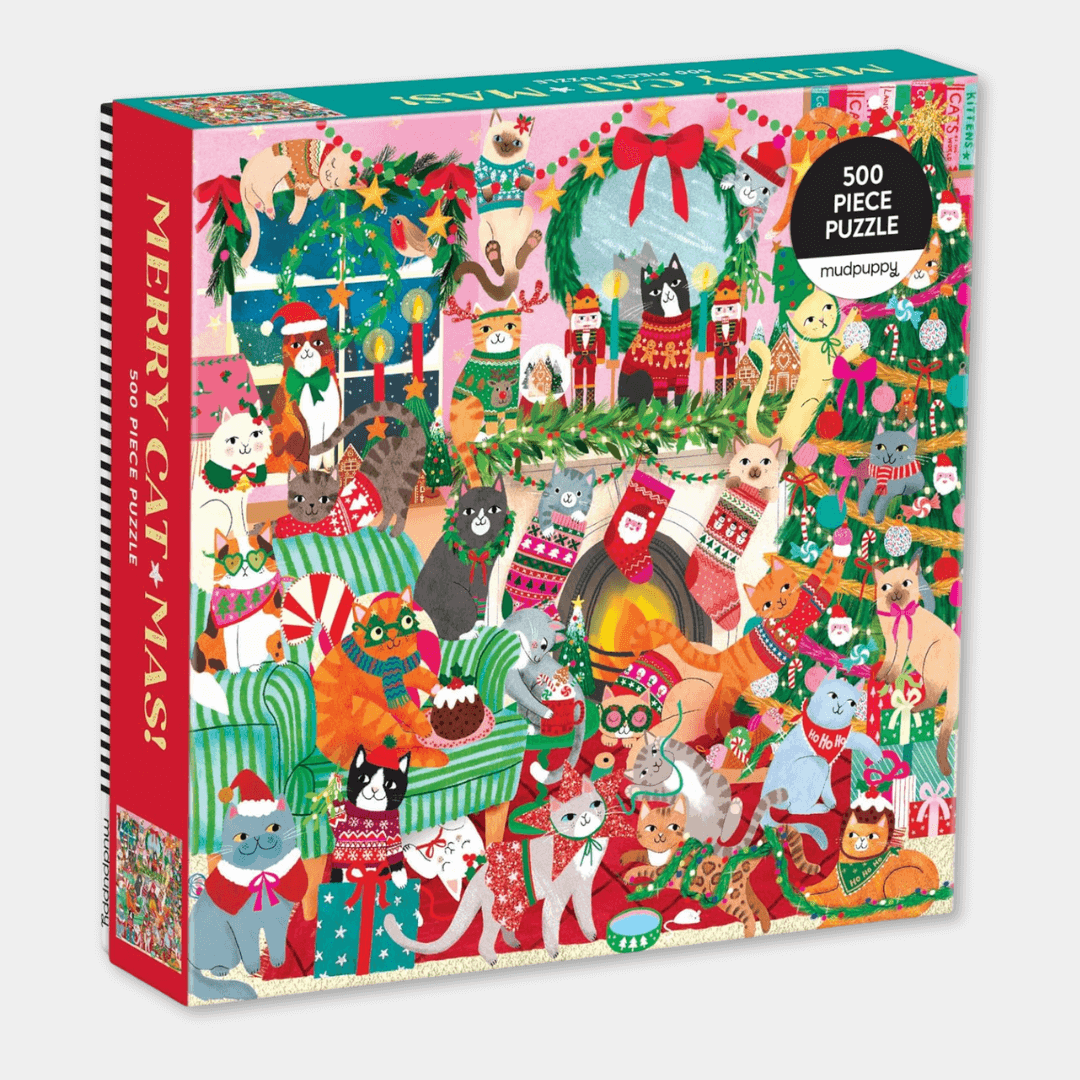 Merry Catmas! 500 Piece Puzzle