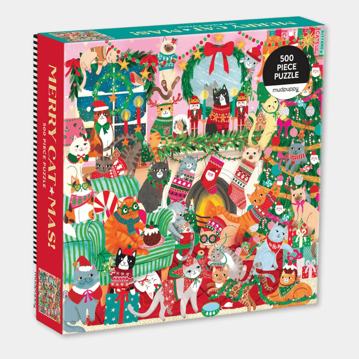 Merry Catmas! 500 Piece Puzzle