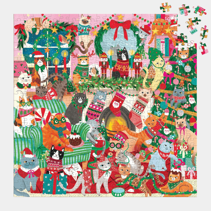 Merry Catmas! 500 Piece Puzzle