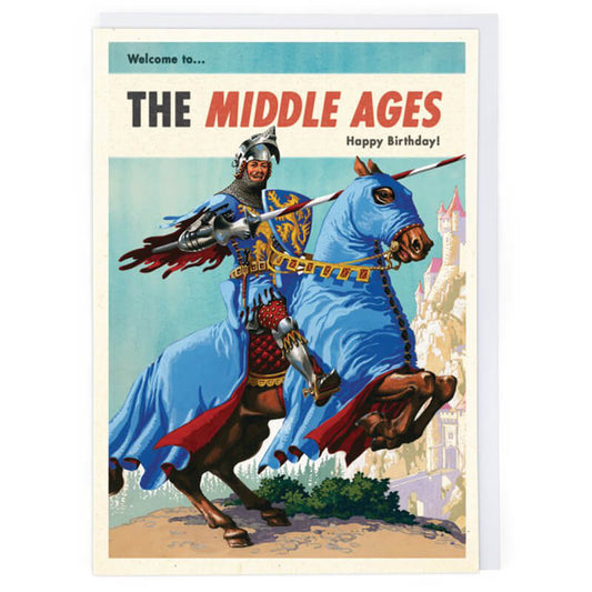 Middle Ages Birthday Greetings Card
