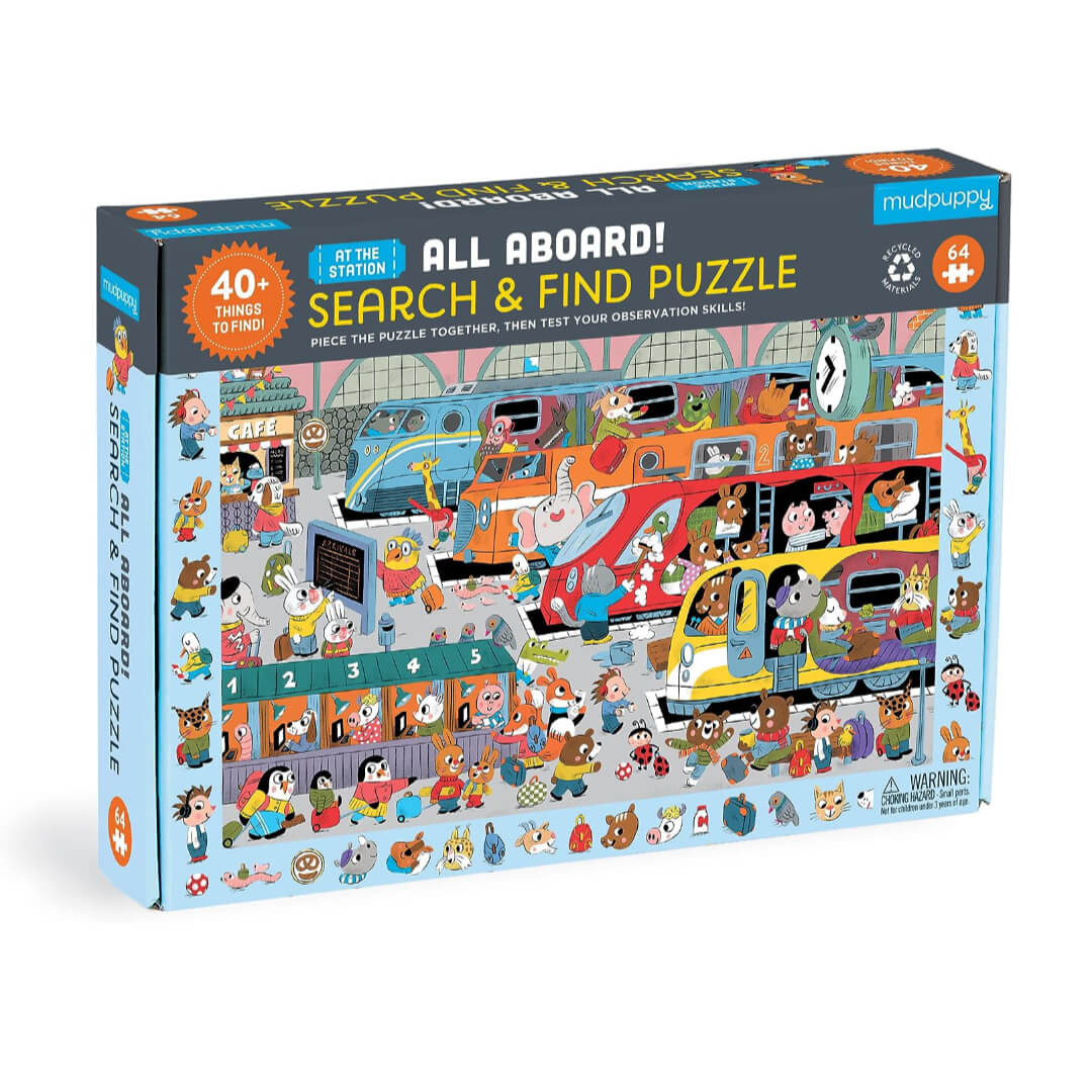 All Aboard! Search & Find Puzzle