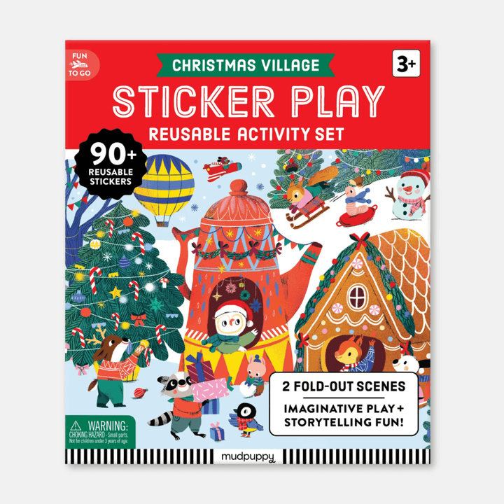 Christmas Village Sticker Play