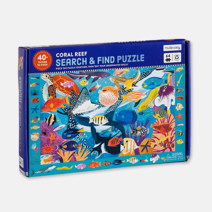 Coral Reef Search & Find Puzzle