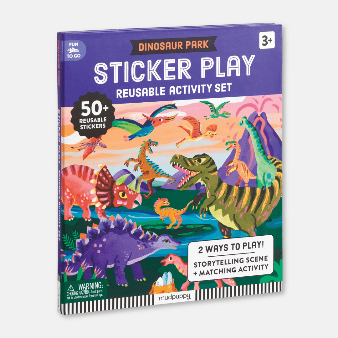 Dinosaur Park Sticker Play