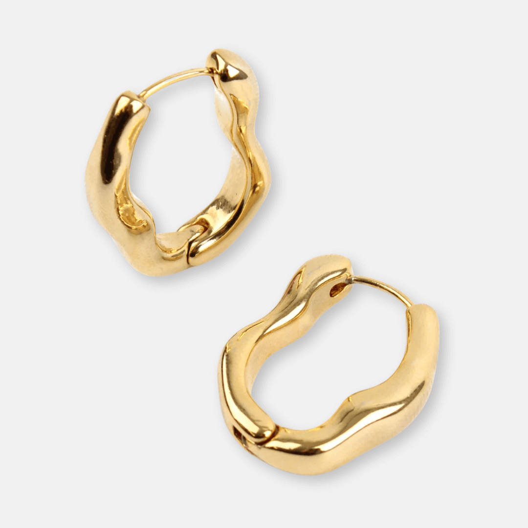 Oblong Wiggle Earrings