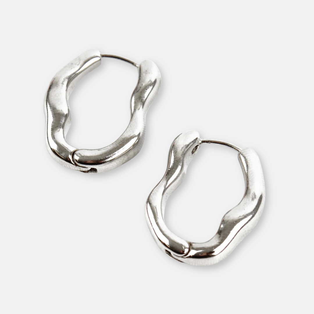 Oblong Wiggle Earrings