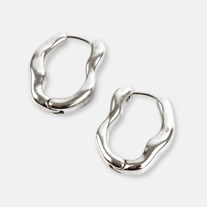 Oblong Wiggle Earrings
