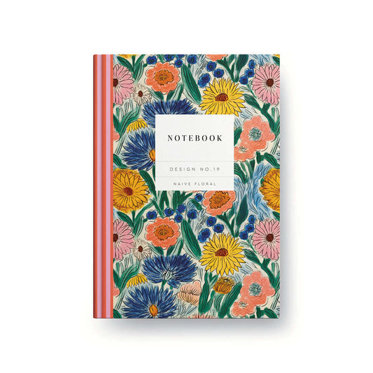Naive Floral Hardback Notebook