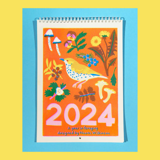 Naomi Wilkinson 2024 Foraging Calendar