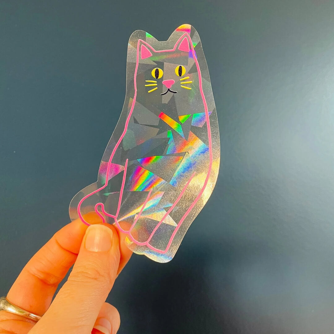 Cat Suncatcher Sticker