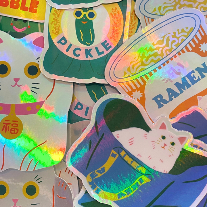 Naomi Wilkinson Holographic Stickers