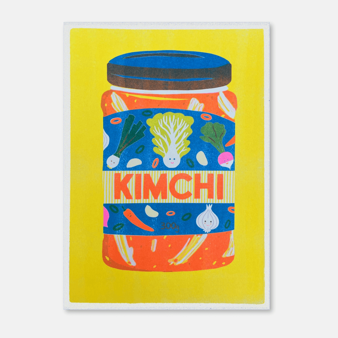 Kimchi A4 Riso Art Print