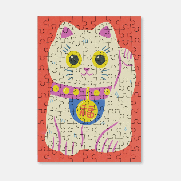 Lucky Cat 99 Piece Mini Puzzle