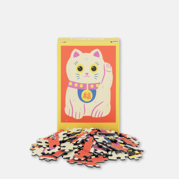 Lucky Cat 99 Piece Mini Puzzle