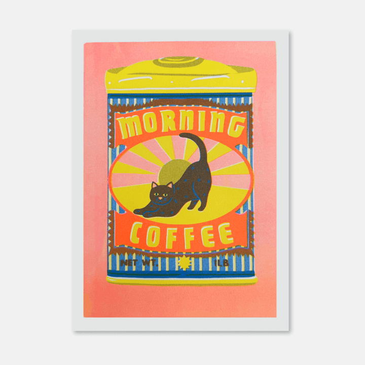 Morning Coffee A4 Riso Print