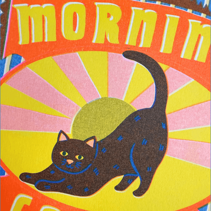 Morning Coffee A4 Riso Print