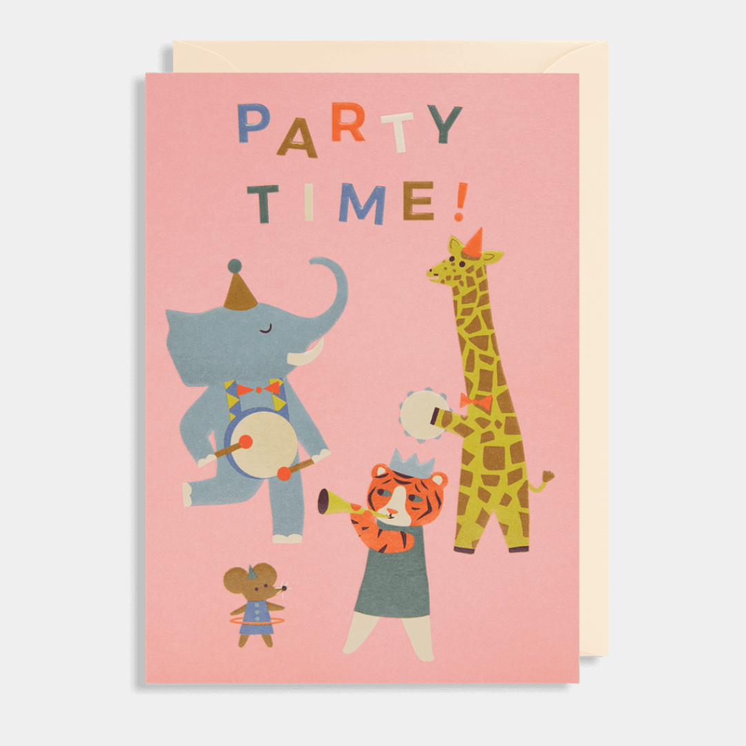 Party Time Greetings Card