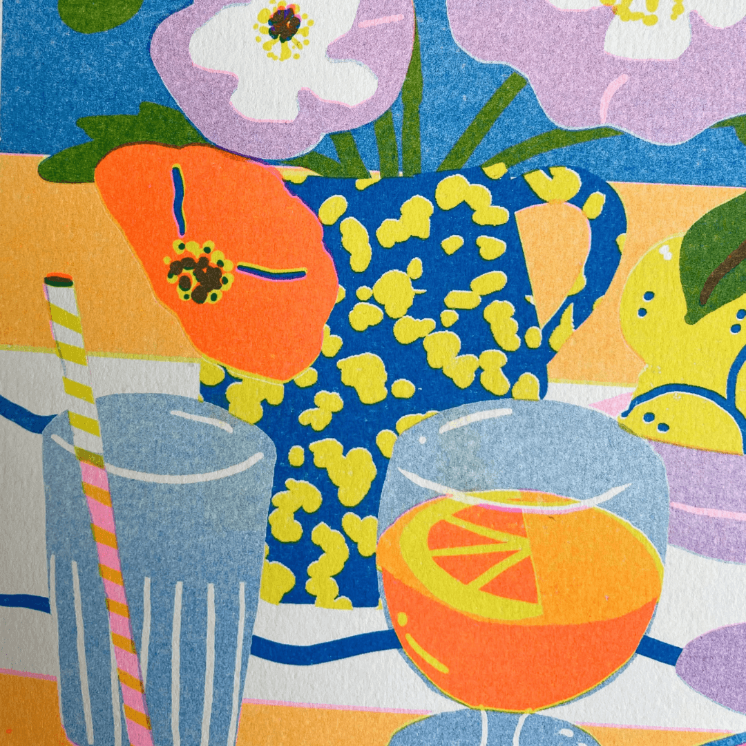 Still Life #3 Riso Print