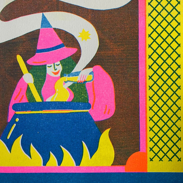 Cooks Matches A4 Riso Print