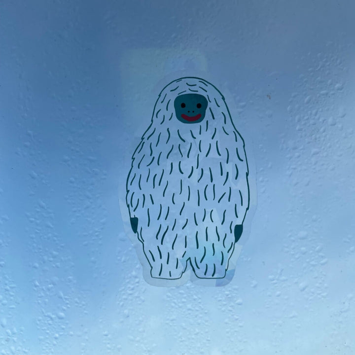 Yeti Suncatcher Sticker