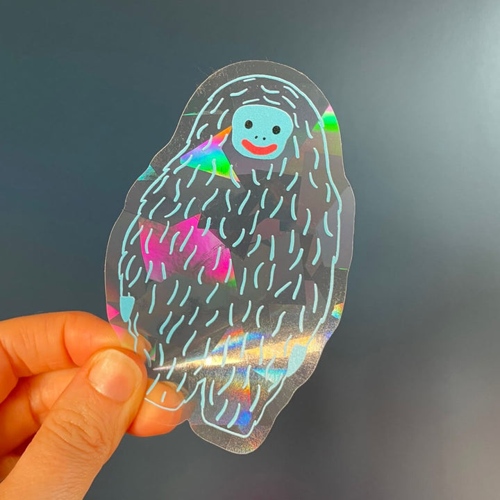 Yeti Suncatcher Sticker