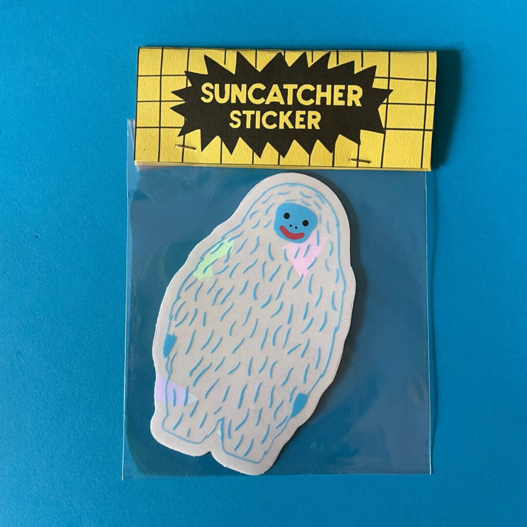 Yeti Suncatcher Sticker BAM Store + Space