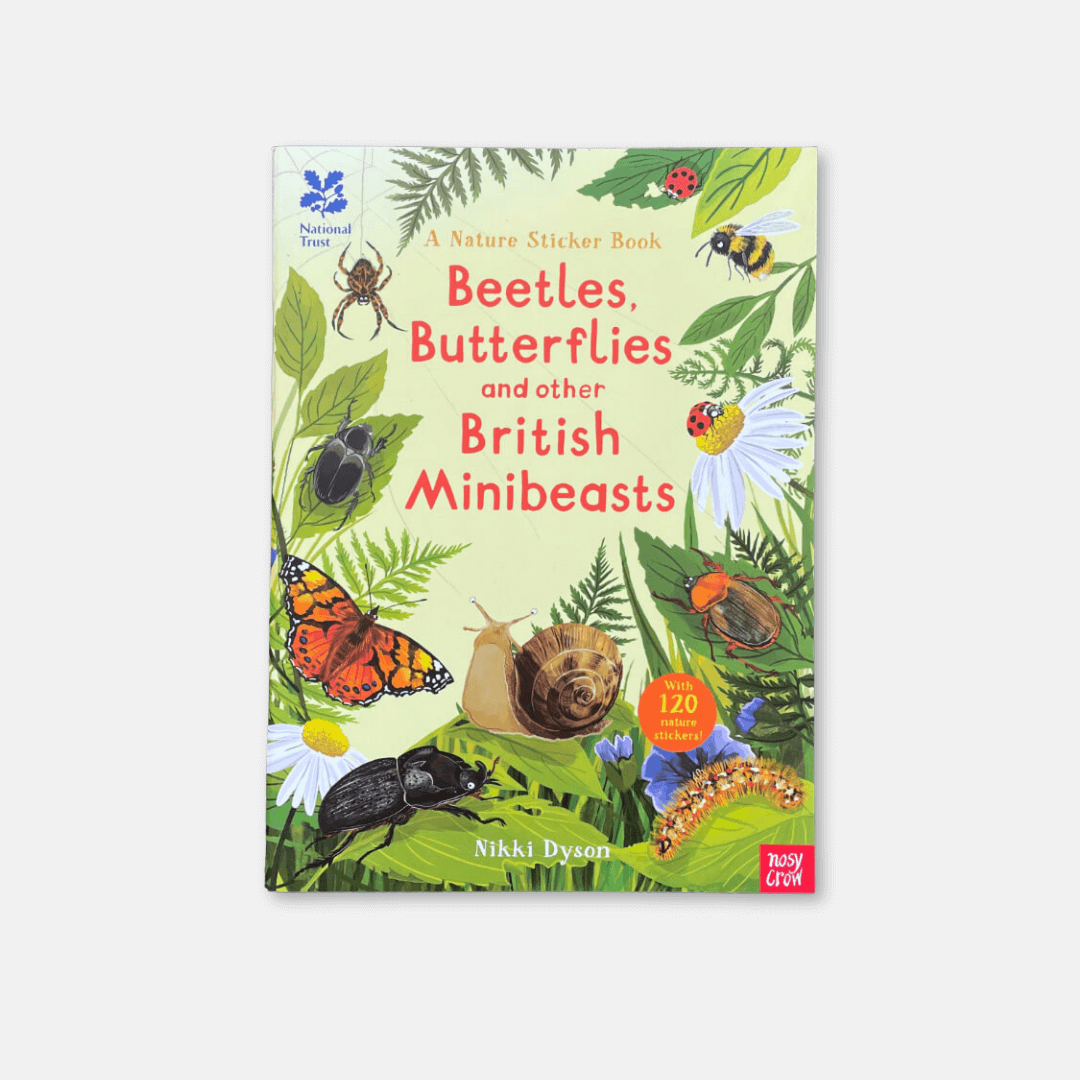 Beetles, Butterflies and Other British Minibeasts Sticker Book