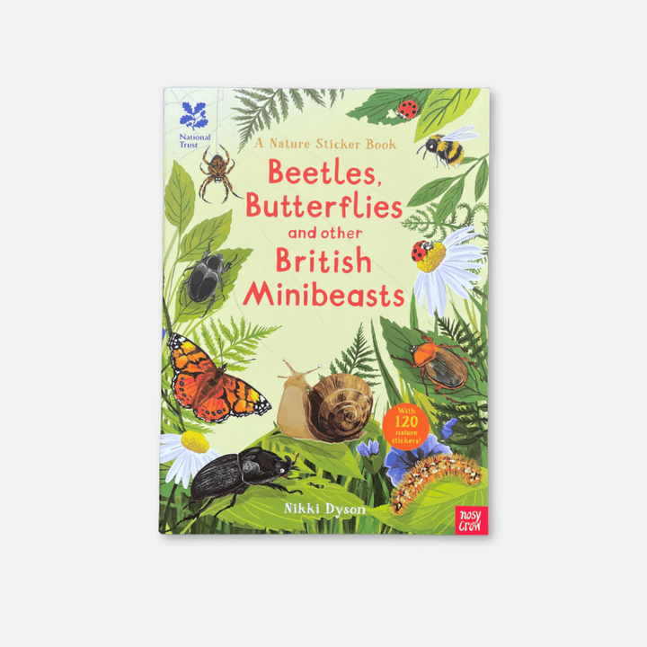 Beetles, Butterflies and Other British Minibeasts Sticker Book