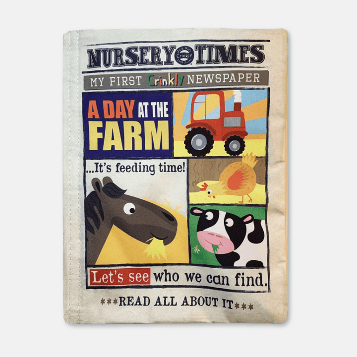 Crinkly Cloth Books: A Day at the Farm