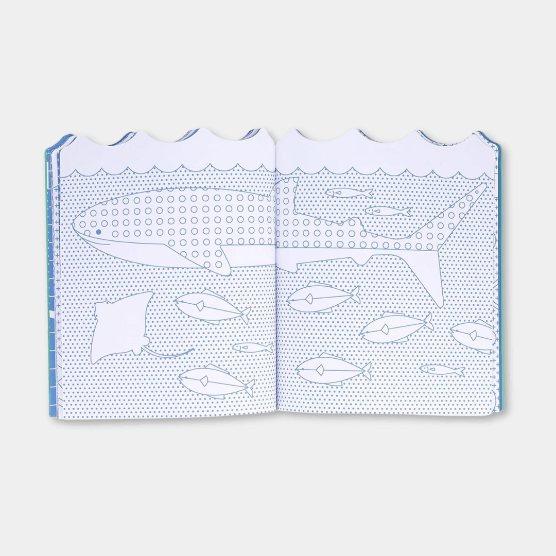 Ocean Colouring Book & Stickers