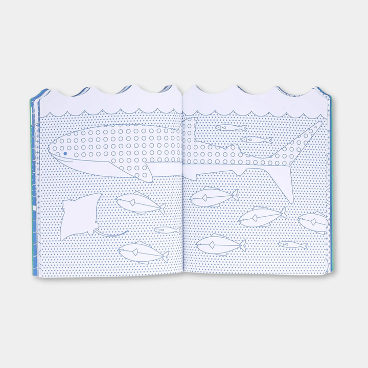 Ocean Colouring Book & Stickers