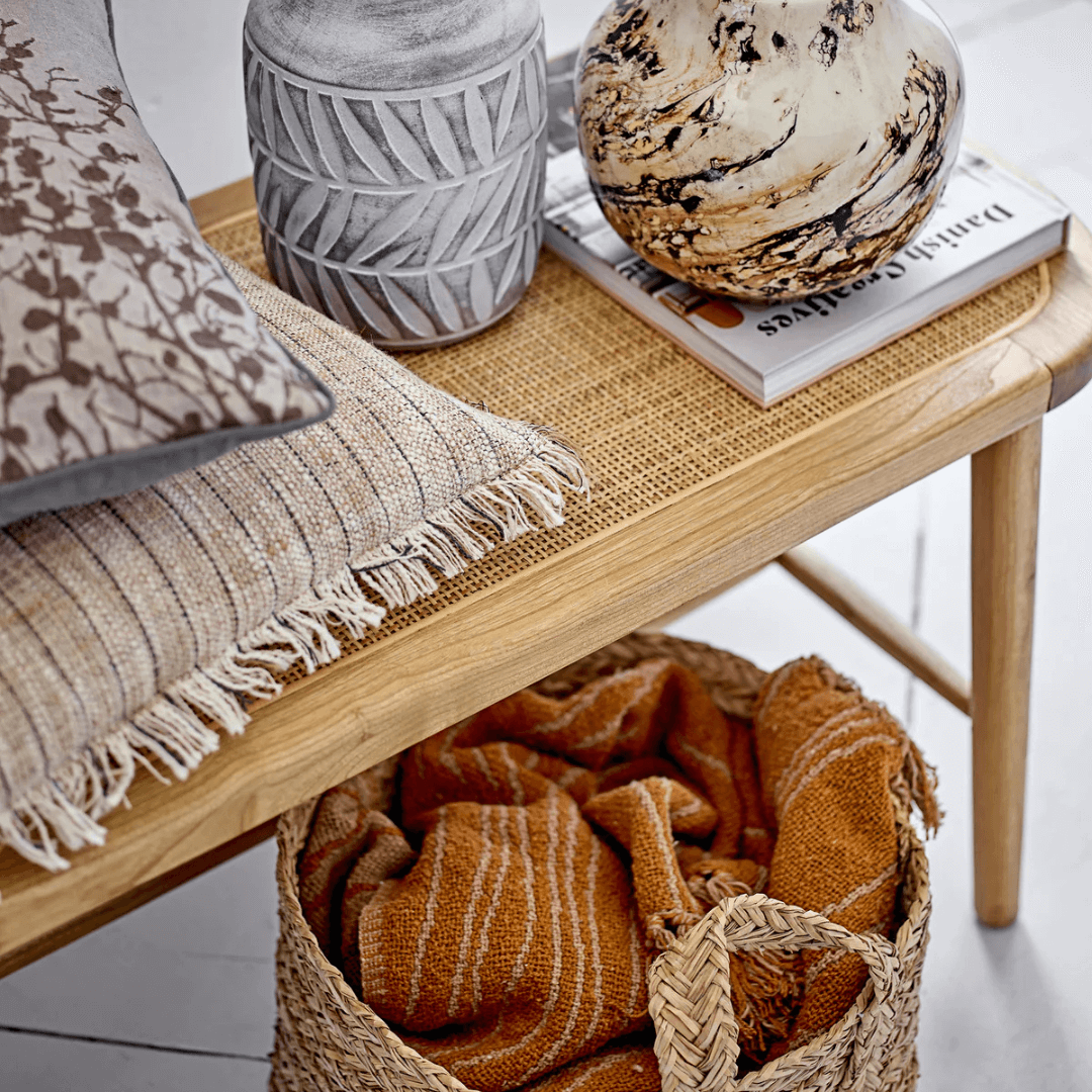 Ochre Ginna Recycled Blanket