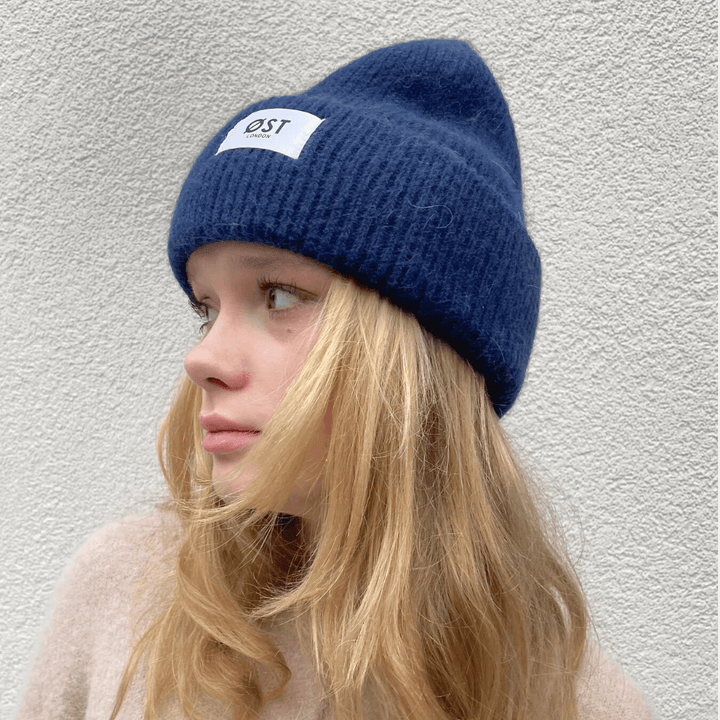 Clara Angora Blend Beanie Hat
