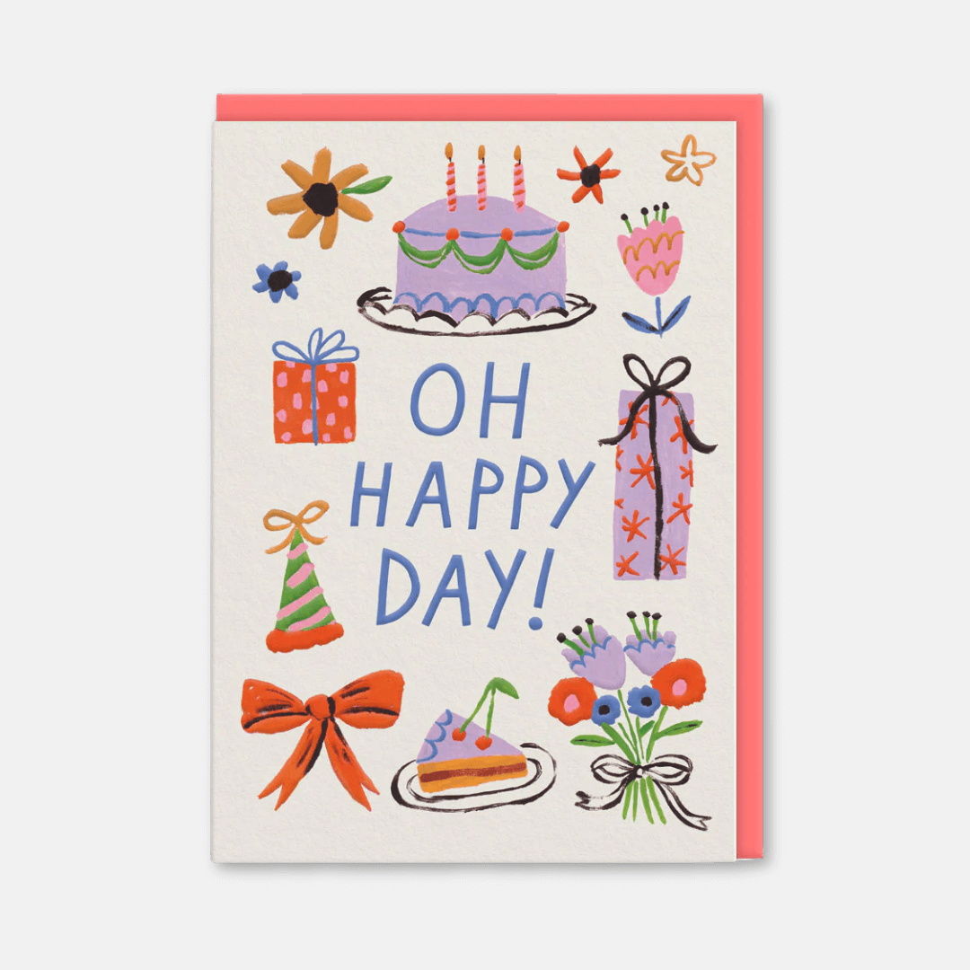 Oh Happy Day Greetings Card