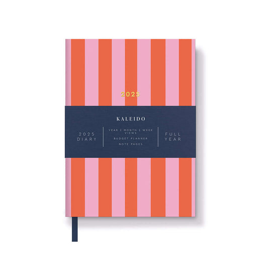 2025 Candy Stripe A6 Diary